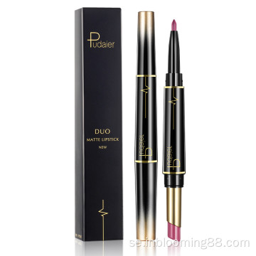 16 färger Matt Private Label Lipstick Lipliner Set